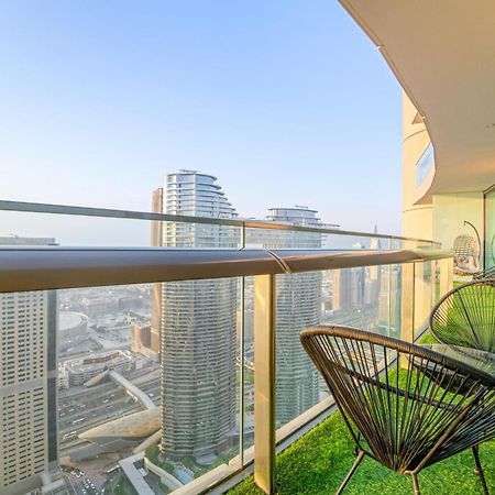 First Class 2Br With Full Dubai Skyline & Sea View Extérieur photo