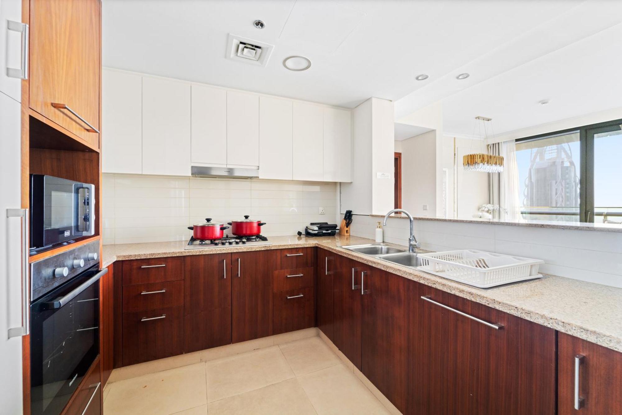 First Class 2Br With Full Dubai Skyline & Sea View Extérieur photo