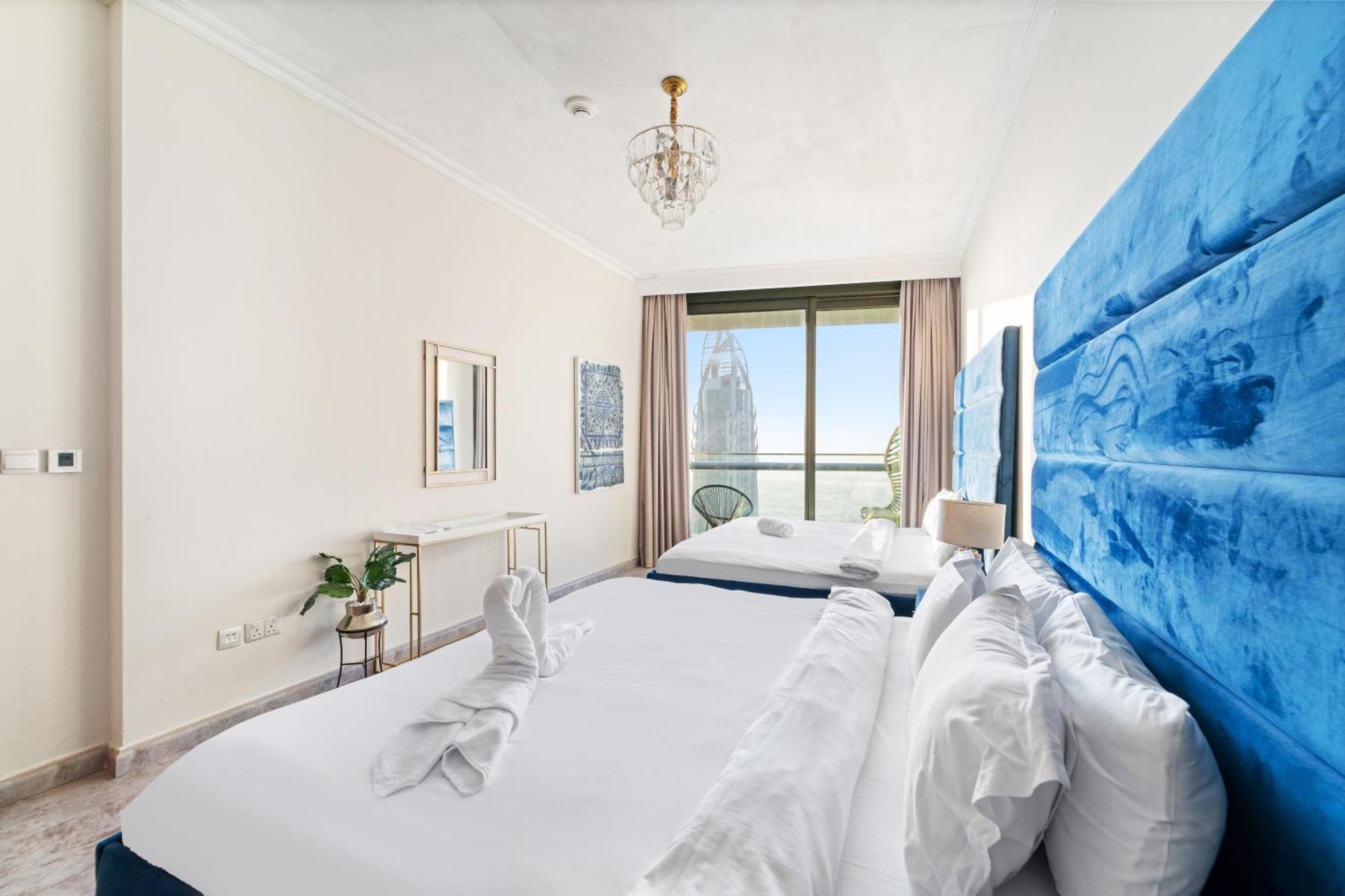 First Class 2Br With Full Dubai Skyline & Sea View Extérieur photo