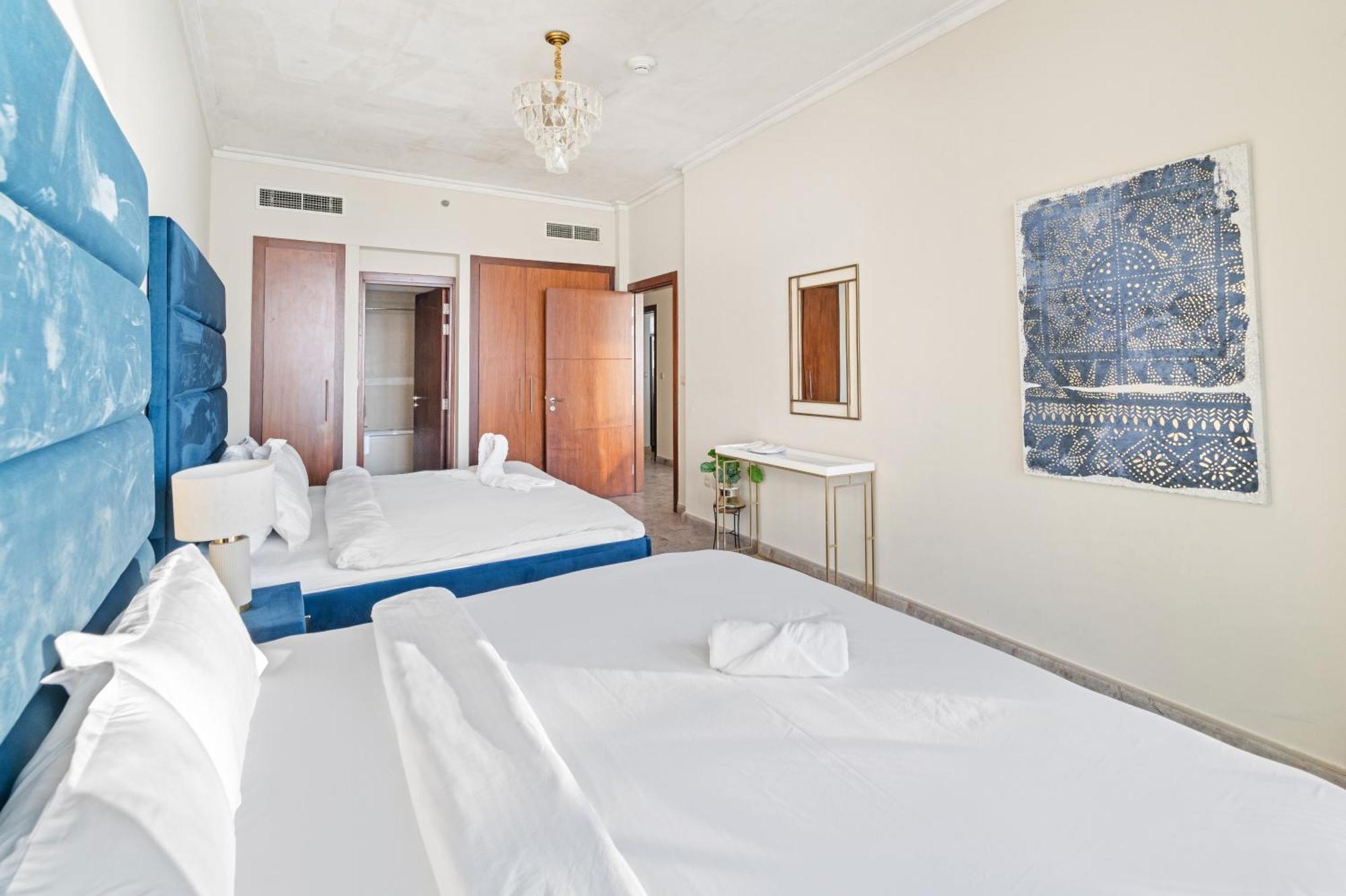 First Class 2Br With Full Dubai Skyline & Sea View Extérieur photo